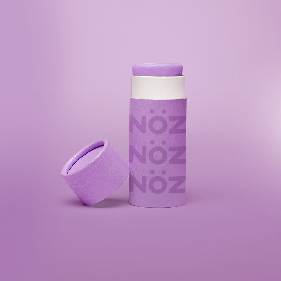 Front view of NÖZ in shade purple